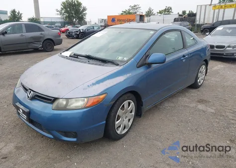 2006 Honda Civic Lx из США, поврежденный, VIN 2HGFG12656H556856